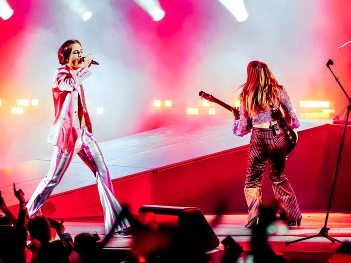 Alba Parietti ha imitato Damiano dei Maneskin a &quot;Tale e quale&quot;: il video