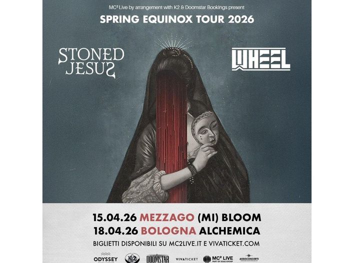 Stoned Jesus e Wheel, un tour congiunto: due date in Italia