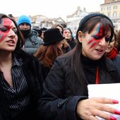 Flash Mob David Bowie - Roma
