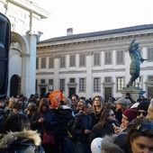 FlashMob alle Colonne di San Lorenzo a Milano il 17 gennaio