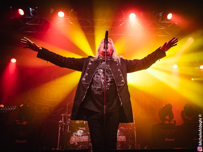 26 febbraio 2025 - Live Club - Trezzo sull&#039;Adda (Mi) - Saxon in concerto