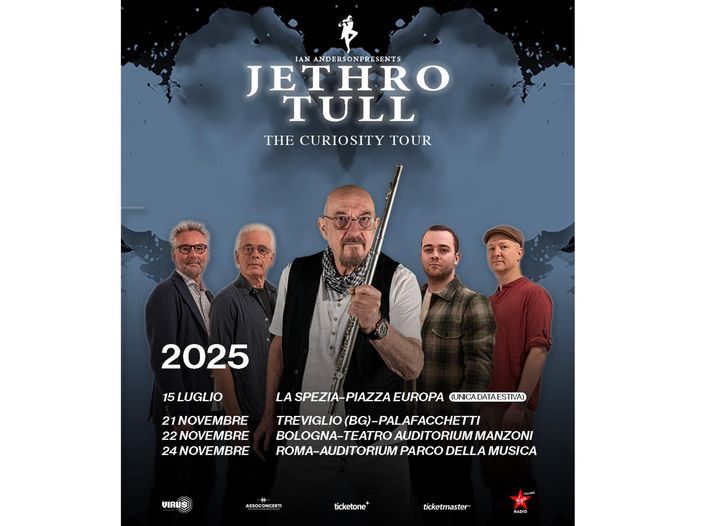 Jethro Tull: ancora in Italia. Un live a luglio e tre a novembre