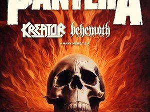 Locandina Pantera Kreator e Behemoth