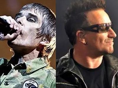 Bono e Ian Brown