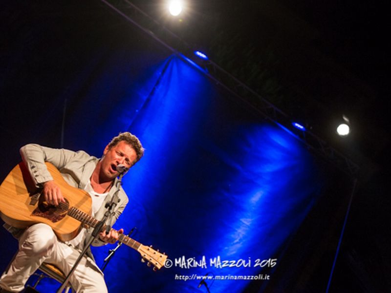 4 luglio 2015 - Anfiteatro Umberto Bindi - Santa Margherita Ligure (Ge) - Matteo Becucci in concerto