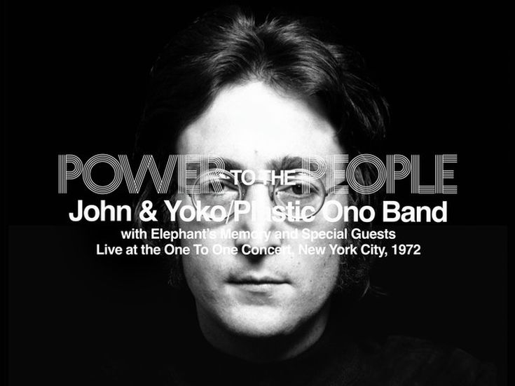 POWER TO THE PEOPLE John Lennon &amp; Yoko Ono
