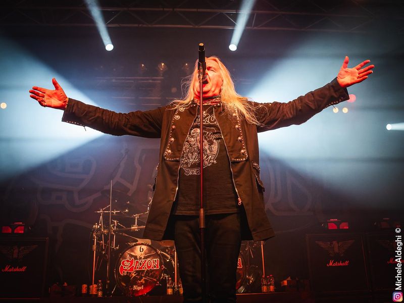 26 febbraio 2025 - Live Club - Trezzo sull&#039;Adda (Mi) - Saxon in concerto