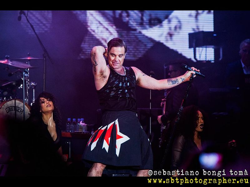 15 luglio 2017 - Lucca Summer Festival - Piazza Napoleone - Lucca - Robbie Williams in concerto