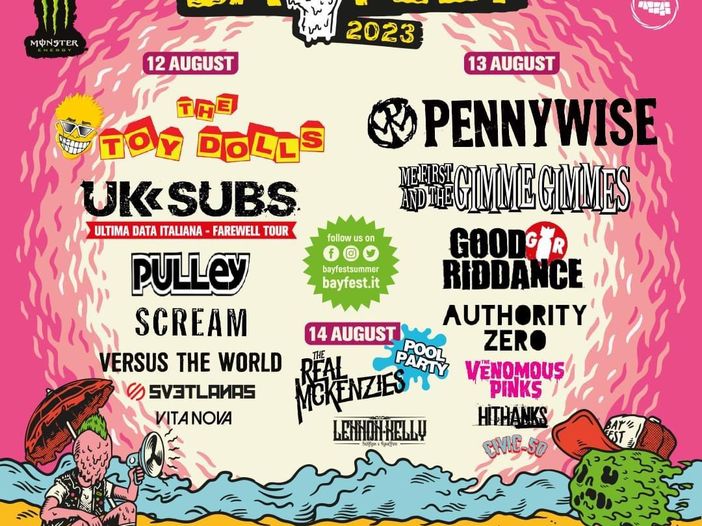 Un'estate punk rock a Bellaria Igea Marina con il Bay Fest 2023 Un'estate punk rock a Bellaria Igea Marina con il Bay Fest 2023