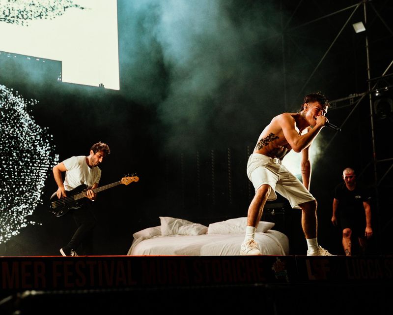 21 luglio 2022 - Lucca Summer Festival - Piazza Napoleone - Lucca - Blanco in concerto 21 luglio 2022 - Lucca Summer Festival - Piazza Napoleone - Lucca - Blanco in concerto