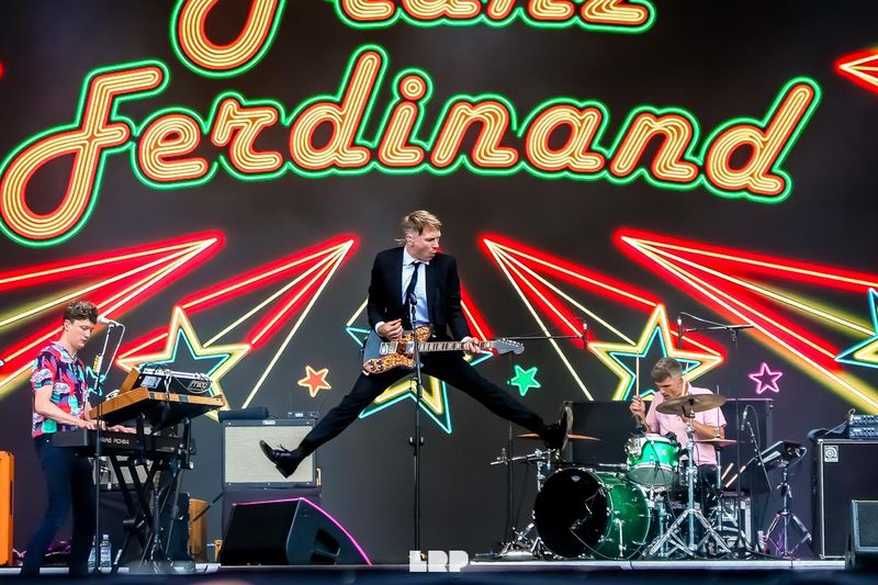 8 agosto 2019 - Sziget Festival - Budapest - Franz Ferdinand in concerto