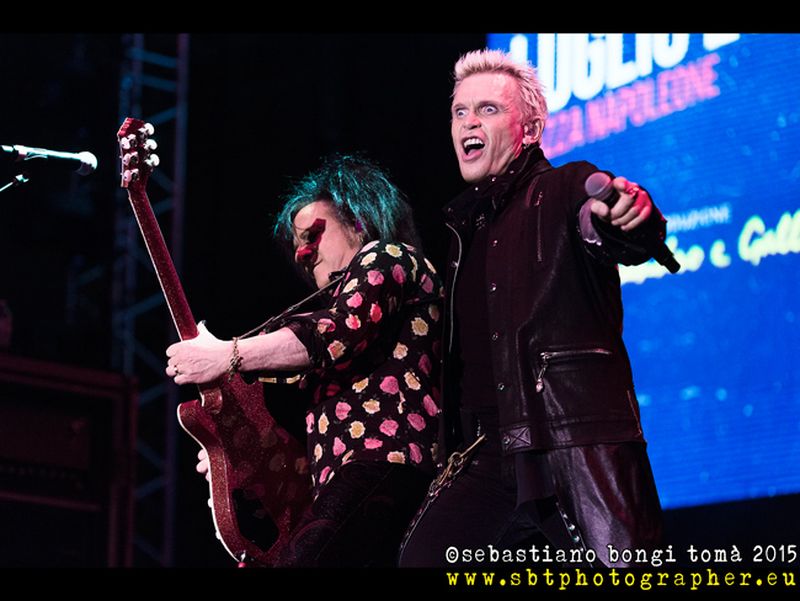 10 luglio 2015 - Lucca Summer Festival - Piazza Napoleone - Lucca - Billy Idol in concerto