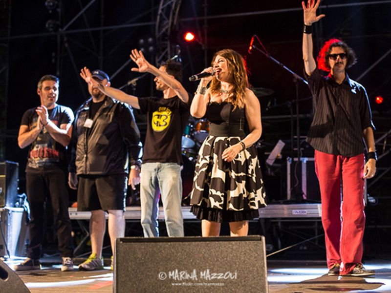 6 luglio 2014 - GruVillage - Grugliasco (To) - Cristina D&#039;Avena in concerto