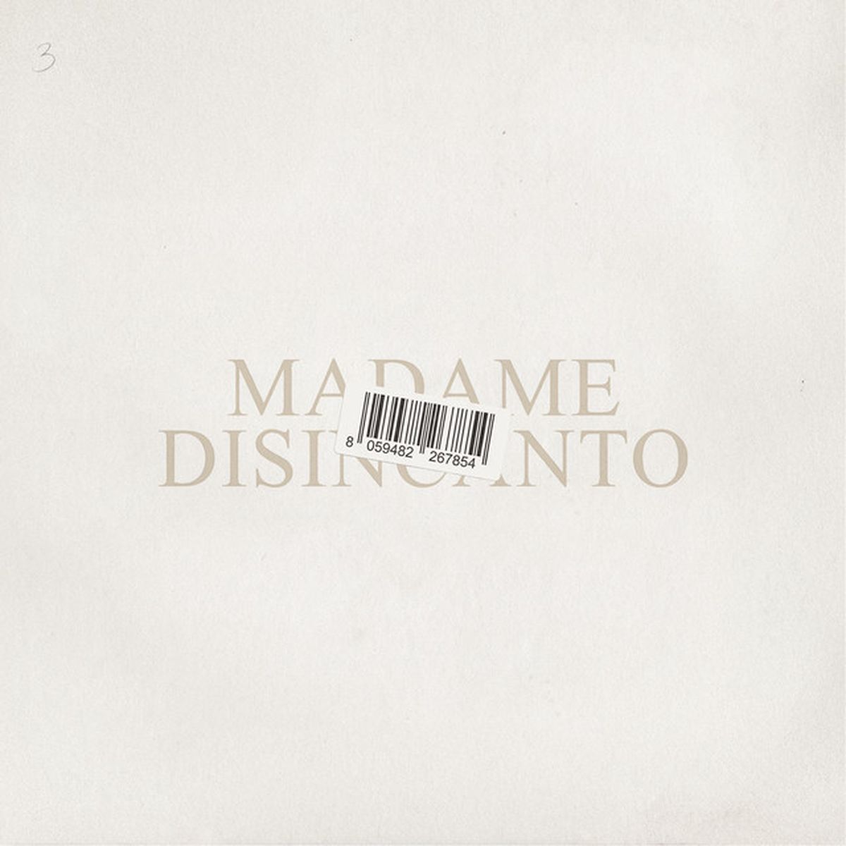 Madame Disincanto cover artwork
