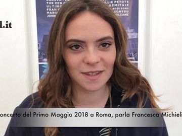 Francesca Michielin - Concerto del Primo Maggio 2018 a Roma, Francesca Michielin: la videointervista