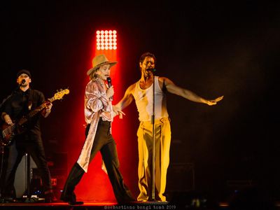 Robbie Williams torna nei Take That: ecco la photogallery di Rockol