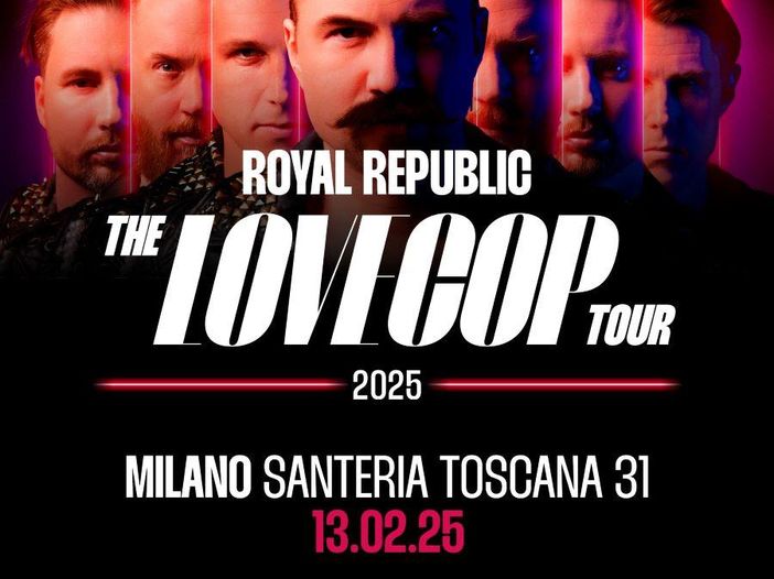 Concerti: cancellata la data a Milano dei Royal Republic