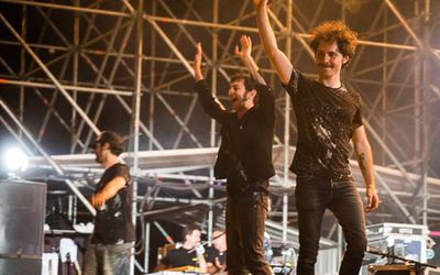 17 luglio 2014 - Goa Boa Festival - Arena del Mare - Genova - Le Luci della Centrale Elettrica in concerto