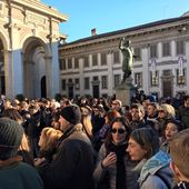 FlashMob alle Colonne di San Lorenzo a Milano il 17 gennaio