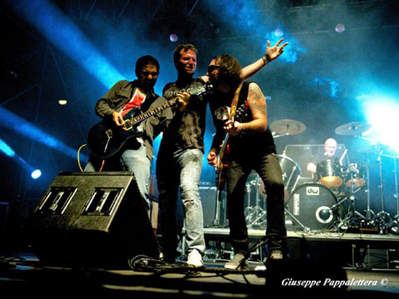 9 agosto 2014 - Area Concerti Festival - Majano (Ud) - Chris Slade in concerto