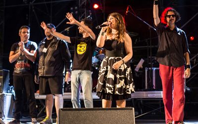 6 luglio 2014 - GruVillage - Grugliasco (To) - Cristina D&#039;Avena in concerto
