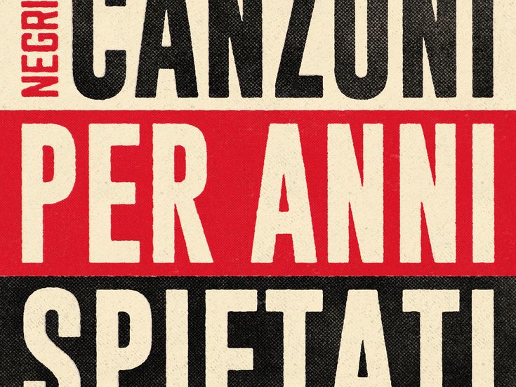 CANZONI PER ANNI SPIETATI Negrita