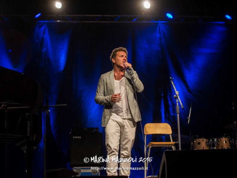 4 luglio 2015 - Anfiteatro Umberto Bindi - Santa Margherita Ligure (Ge) - Matteo Becucci in concerto