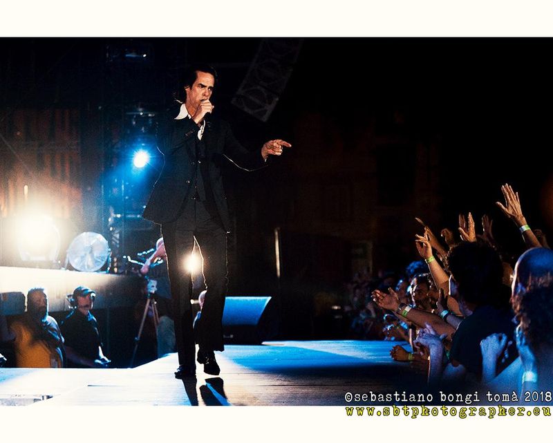 17 luglio 2018 - Lucca Summer Festival - Nick Cave in concerto