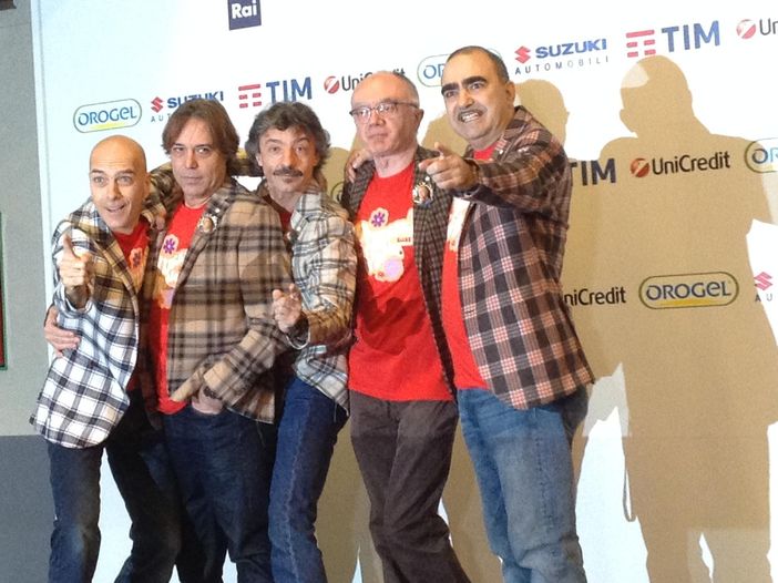 Sanremo 2016: Elio e Le Storie Tese in Sala Stampa: &quot;Rocco Tanica? Aveva gi&agrave; firmato il contratto con Conti&quot;
