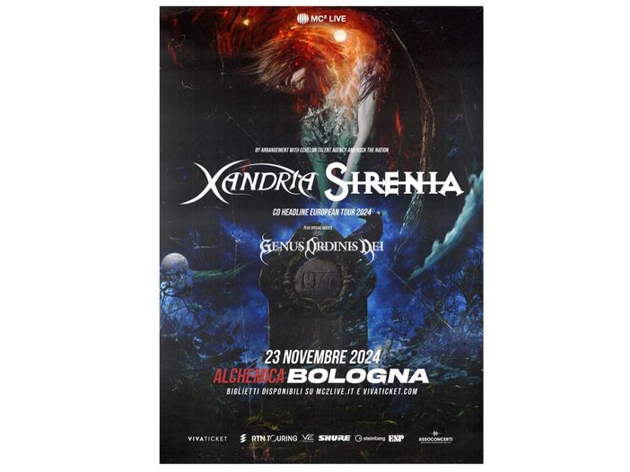 Xandria e Sirenia: date e orari per il loro live in Italia
