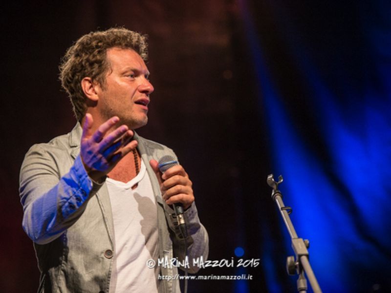 4 luglio 2015 - Anfiteatro Umberto Bindi - Santa Margherita Ligure (Ge) - Matteo Becucci in concerto