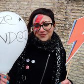Flash Mob David Bowie - Roma