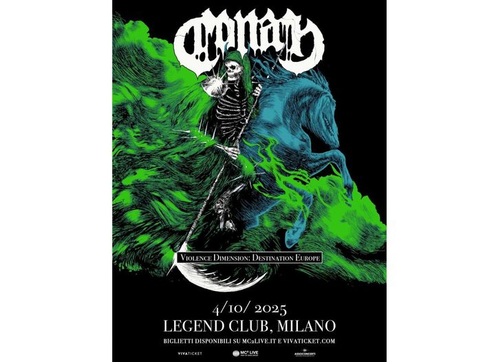Conan, il dettaglio del concerto al Legend Club di Milano