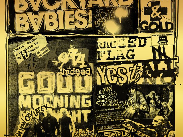 SLIVER AND GOLD Backyard Babies