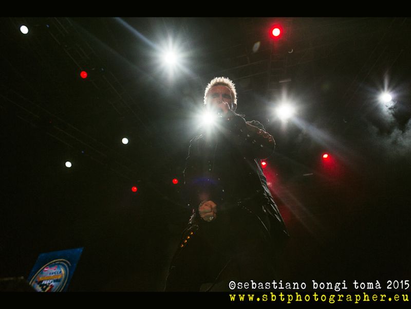 10 luglio 2015 - Lucca Summer Festival - Piazza Napoleone - Lucca - Billy Idol in concerto