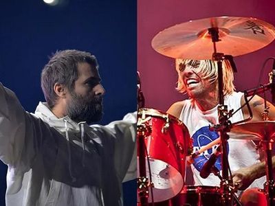 Liam Gallagher Taylor Hawkins