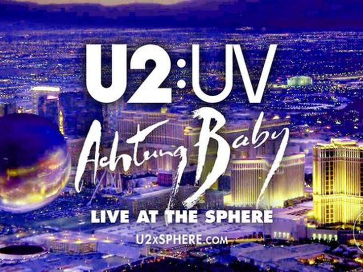 U2 live at the Sphere