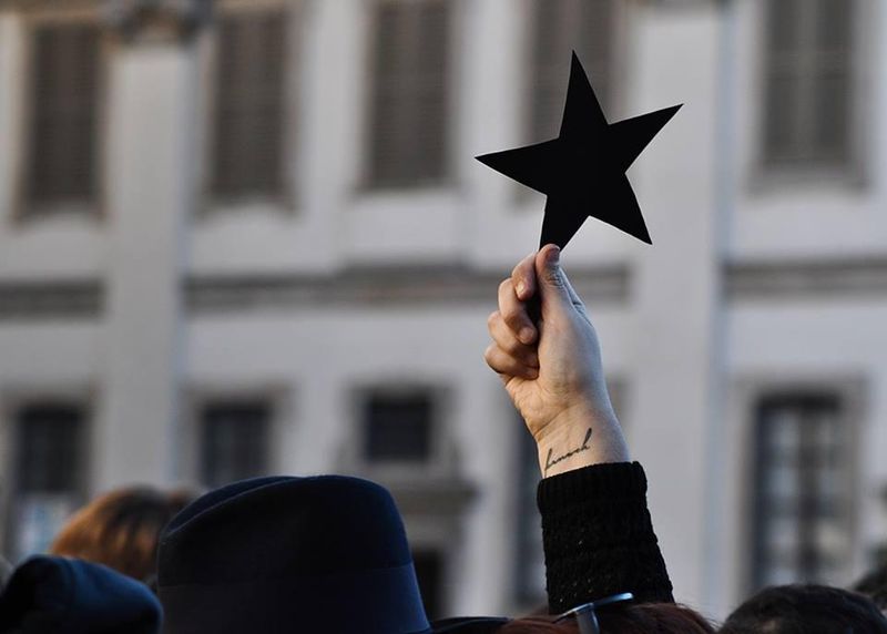 FlashMob alle Colonne di San Lorenzo a Milano il 17 gennaio