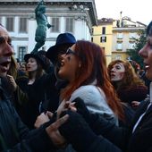 FlashMob alle Colonne di San Lorenzo a Milano il 17 gennaio
