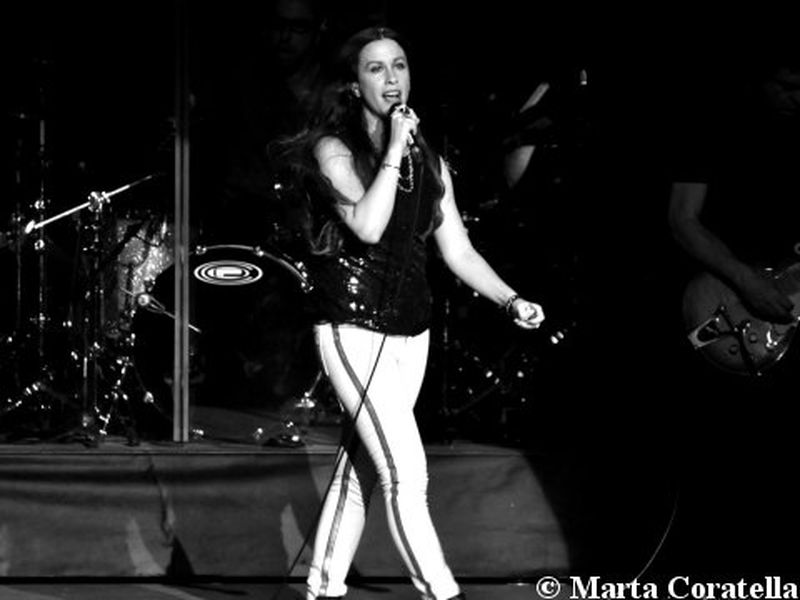 21 luglio 2012 - Auditorium Parco della Musica - Roma - Alanis Morissette in concerto