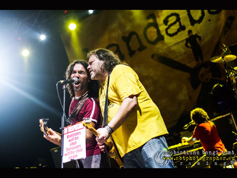 8 settembre 2012 - Metarock - Parco della Cittadella - Pisa - Bandabard&ograve; in concerto