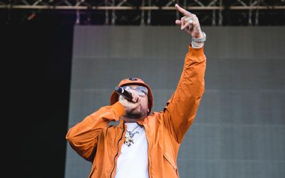 14 luglio 2019 - Home Venice Festival - Parco San Giuliano - Mestre (Ve) - Gu&eacute; Pequeno in concerto
