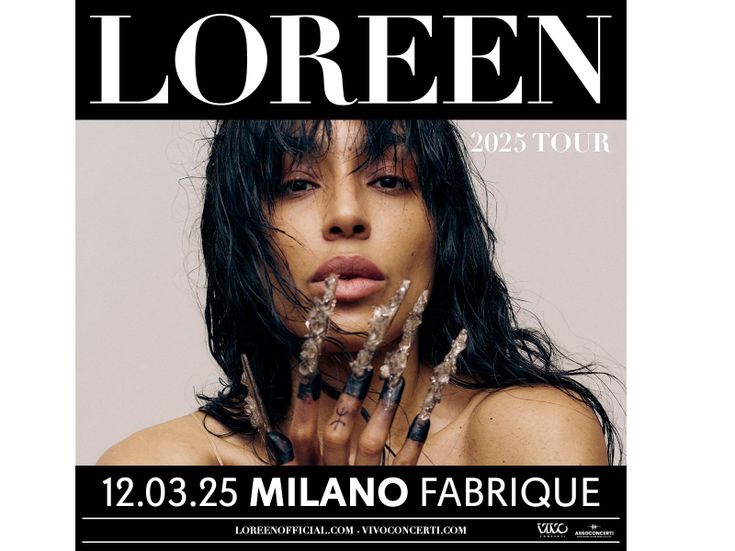 Loreen live in italia 2025