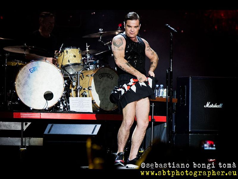 15 luglio 2017 - Lucca Summer Festival - Piazza Napoleone - Lucca - Robbie Williams in concerto