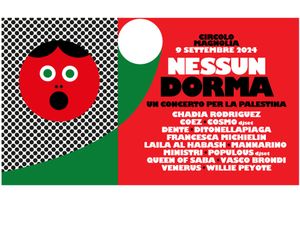 Nessun Dorma live per fondi palestina