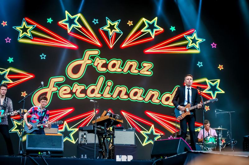 8 agosto 2019 - Sziget Festival - Budapest - Franz Ferdinand in concerto