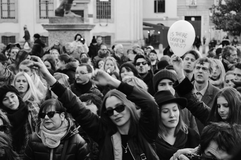 FlashMob alle Colonne di San Lorenzo a Milano il 17 gennaio