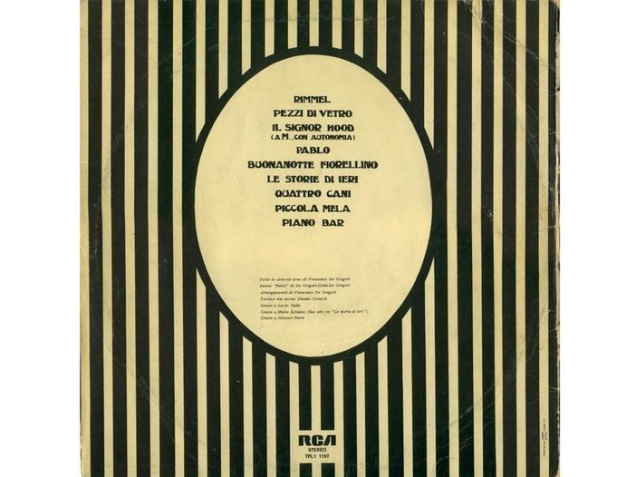 "Rimmel" ha 50 anni. Le versioni "cover" delle nove canzoni "Rimmel" ha 50 anni. Le versioni "cover" delle nove canzoni