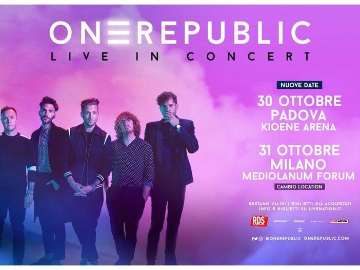 OneRepublic: la crisi, il nuovo album, gli U2 OneRepublic: la crisi, il nuovo album, gli U2