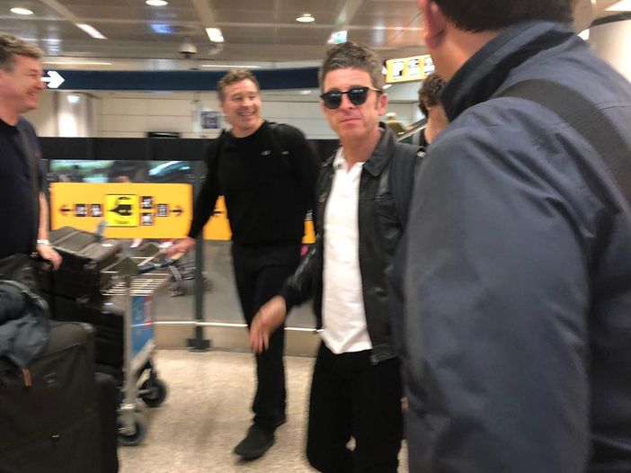 Noel Gallagher al lavoro sull'album solista a Los Angeles Noel Gallagher al lavoro sull'album solista a Los Angeles